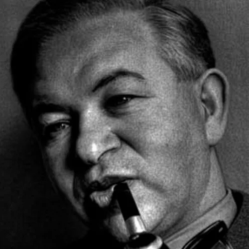 Arne Jacobsen Porträt – dänischer Designer und Entwickler der AJ Tischleuchte