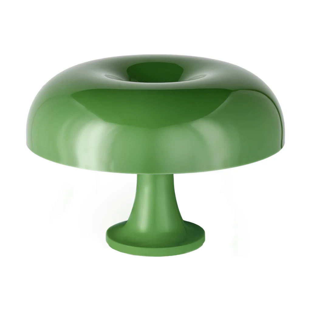 Artemide Nessino Tischleuchte Special Edition in Grün, Design Giancarlo Mattioli