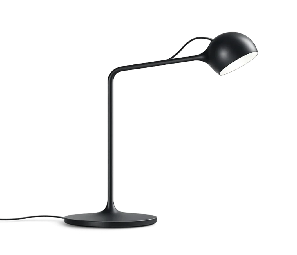 Artemide IXA Tavolo LED Tischleuchte in Anthrazit, Design von Foster + Partners