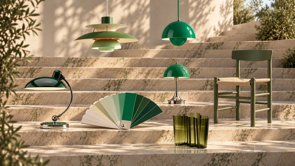 Designklassiker in Grün