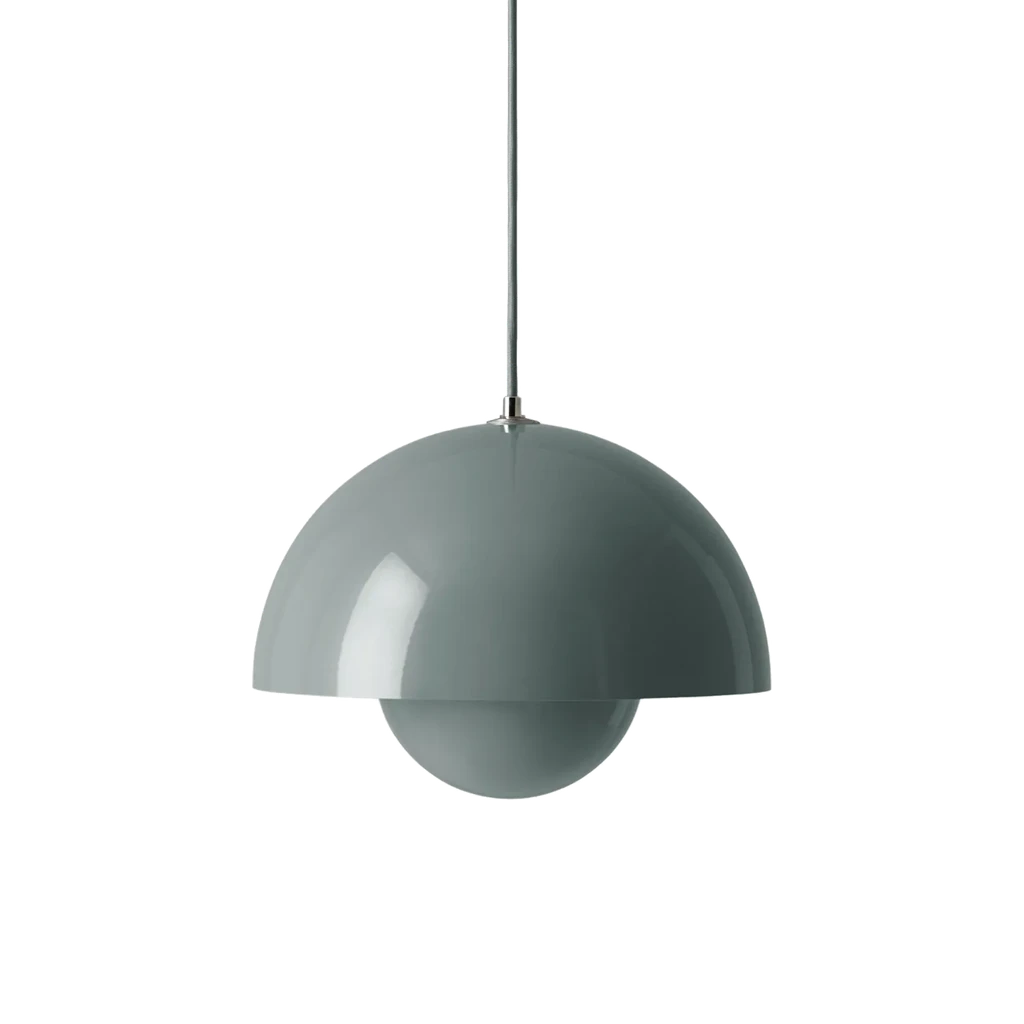 &Tradition Flowerpot VP2 Pendelleuchte in Stone Blue