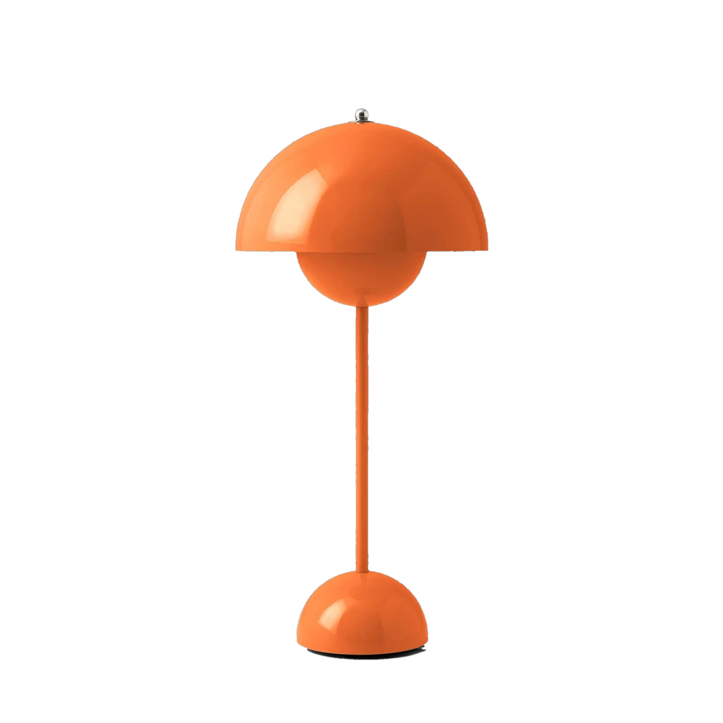 &Tradition Flowerpot VP3 Tischleuchte in der Panton-Farbe Zesty Orange