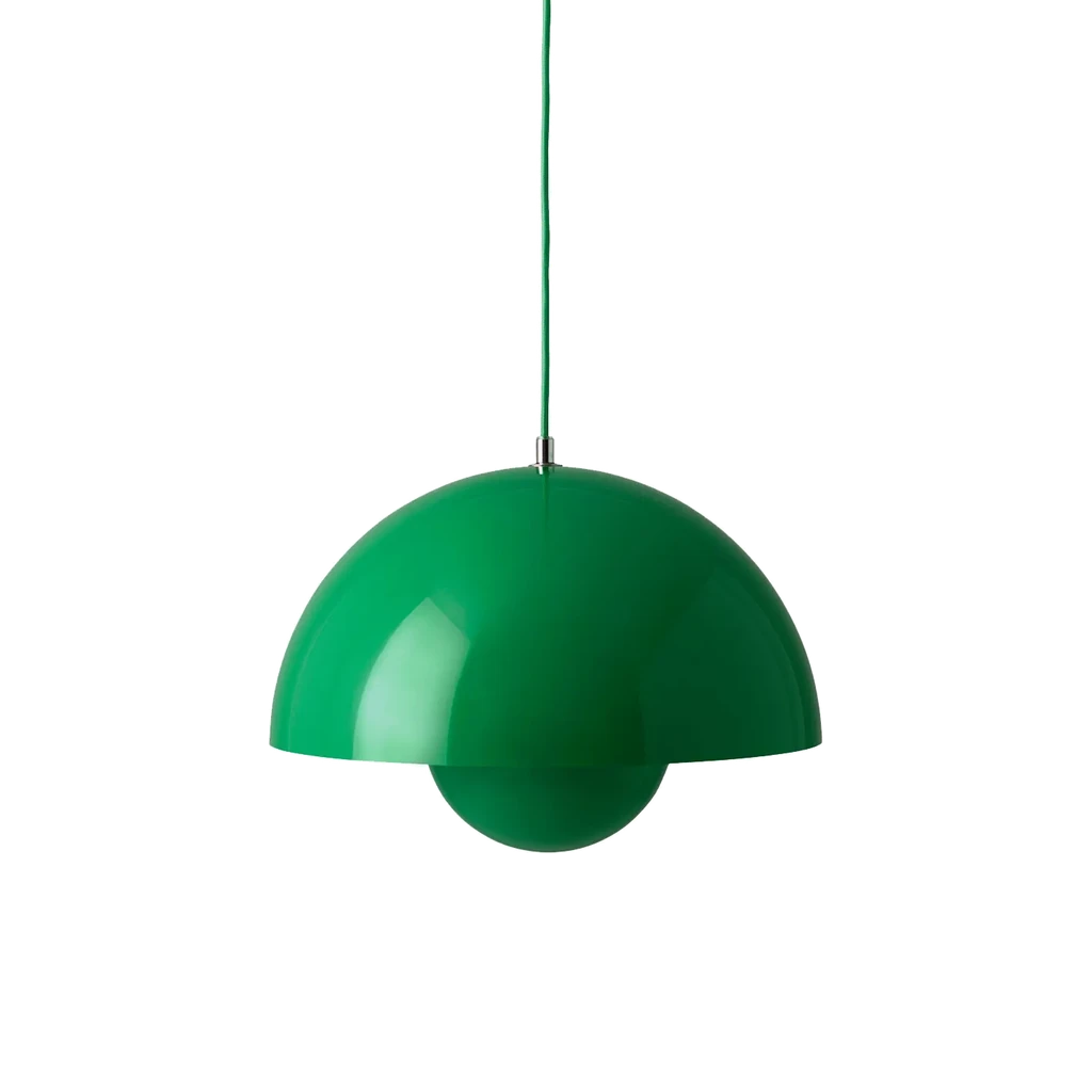 &Tradition Flowerpot VP7 Pendelleuchte in Signal Green