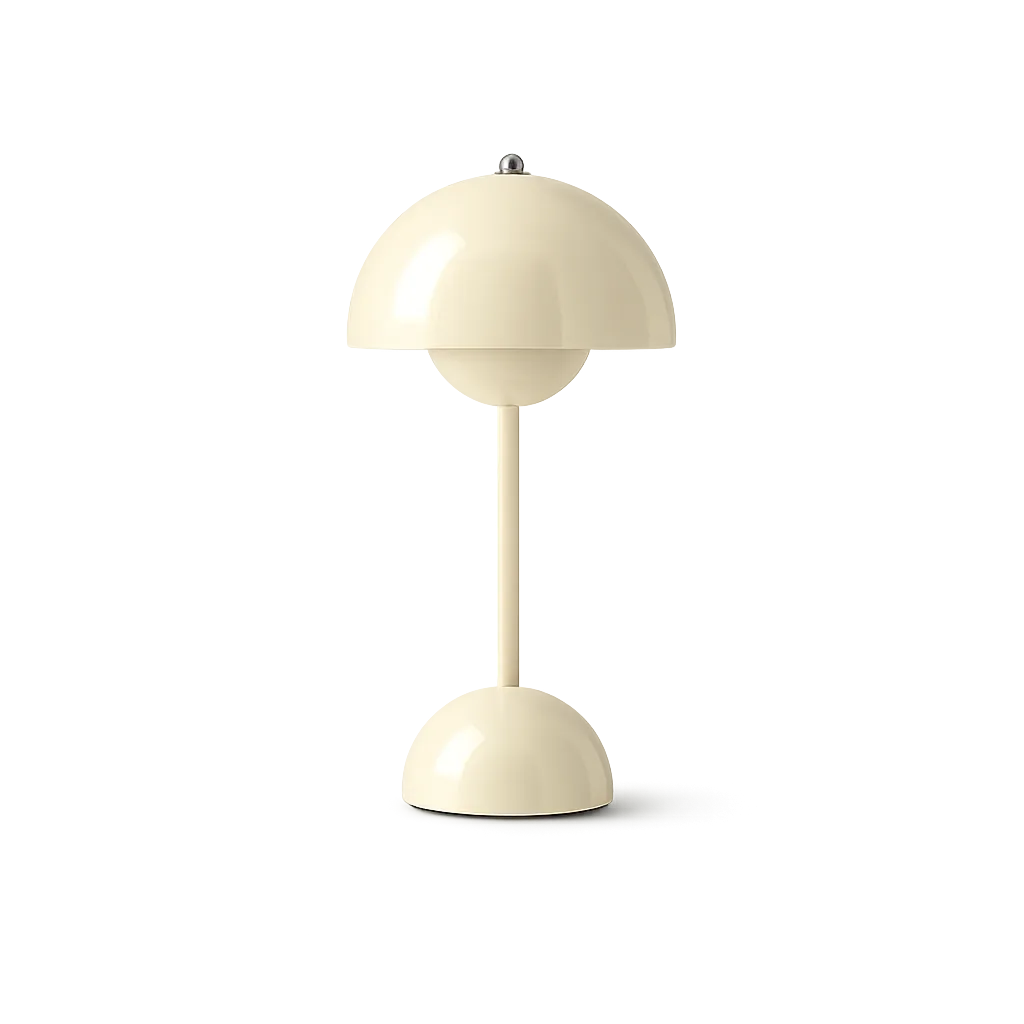 &Tradition Flowerpot in der Panton-Farbe Ivory