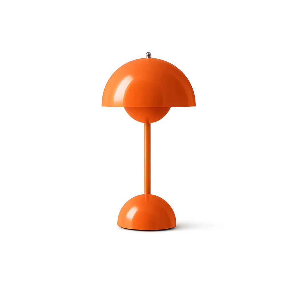 &Tradition Flowerpot in der Panton-Farbe Zesty Orange