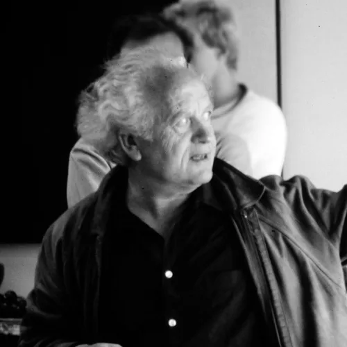 Fritz Haller Porträt, Schweizer Architekt und Schöpfer des USM Haller Möbelsystems