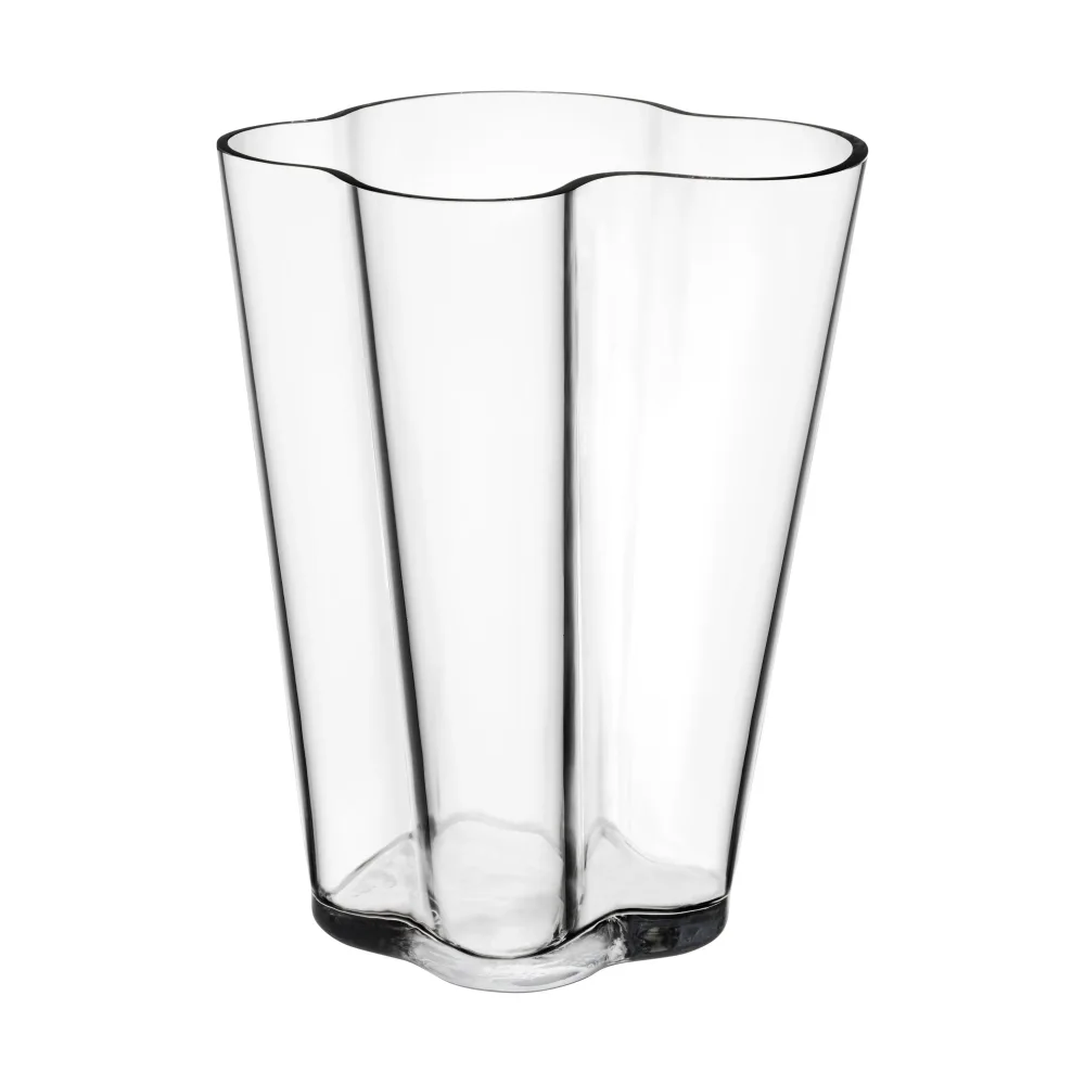 Iittala Alvar Aalto Vase 270 mm in Klarglas