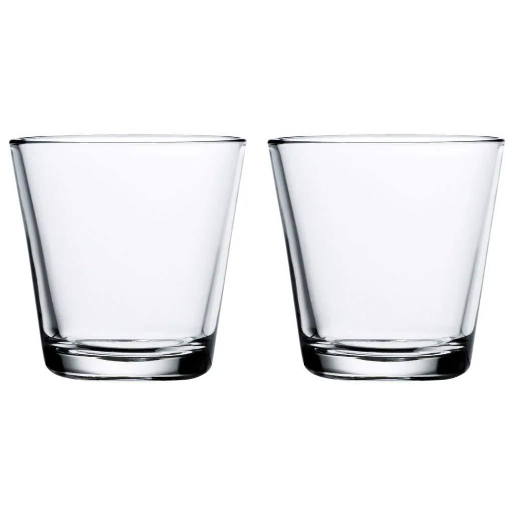 Iittala Kartio Trinkgläser 21 cl in Klarglas