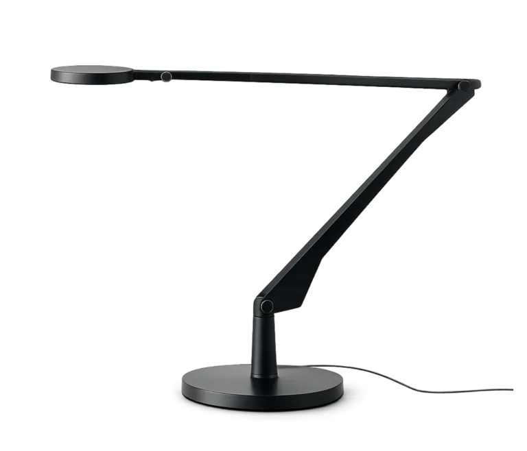 Kartell Aledin Tec LED Schreibtischleuchte in Schwarz, Design von Alberto und Francesco Meda