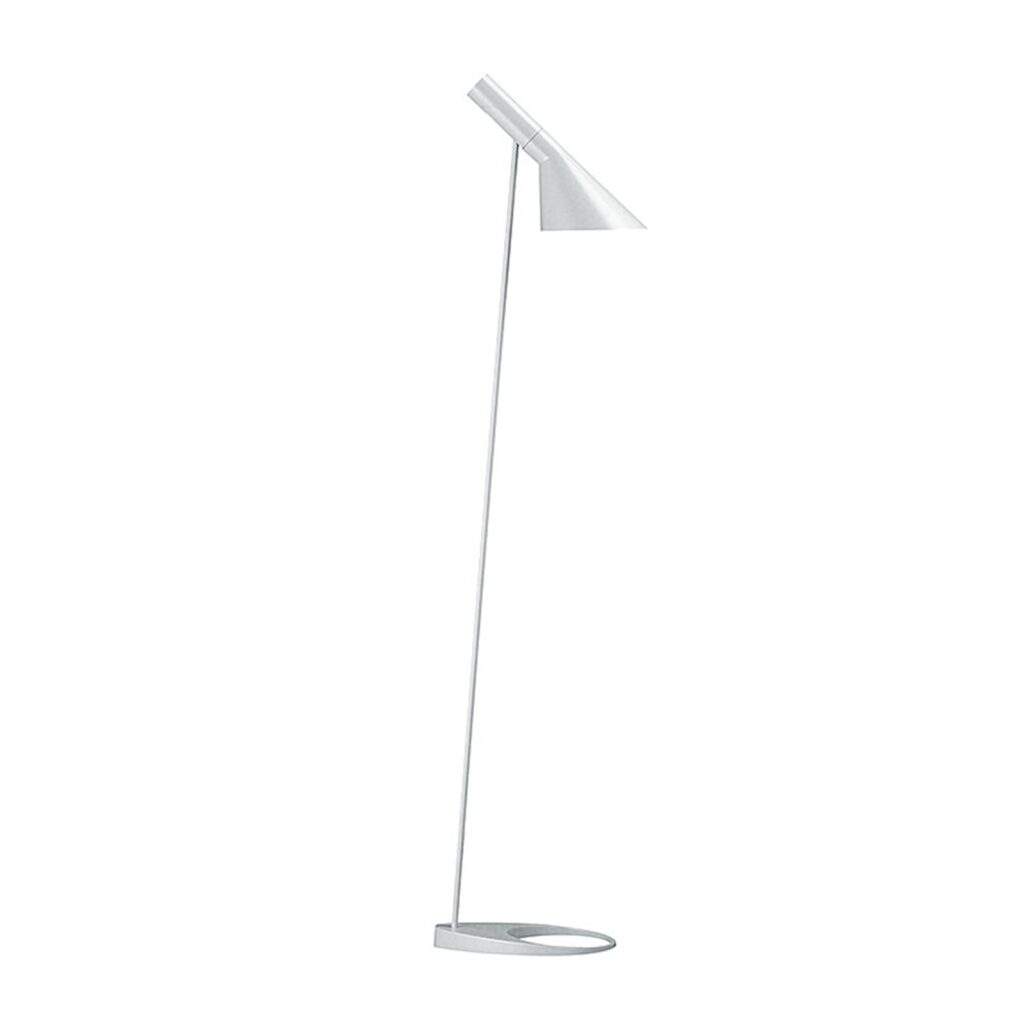 Louis Poulsen AJ Stehleuchte in Weiß, Design Arne Jacobsen