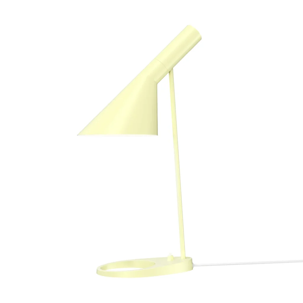 Louis Poulsen AJ Tischleuchte in Soft Lemon