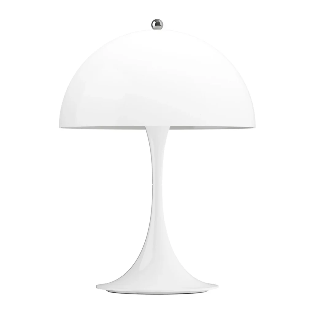 Louis Poulsen Panthella 250 Portable Akkuleuchte in Weiß, Design Verner Panton