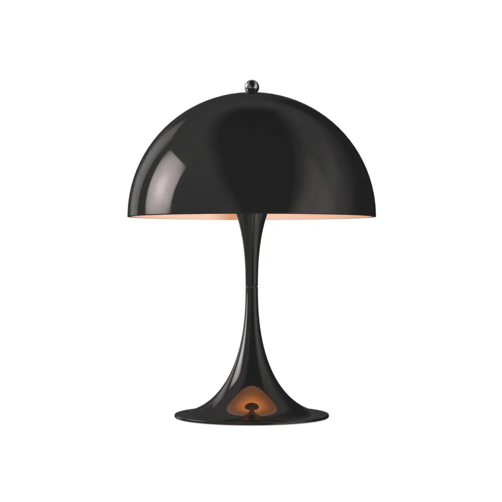 Louis Poulsen Panthella 250 Tischleuchte in Schwarz