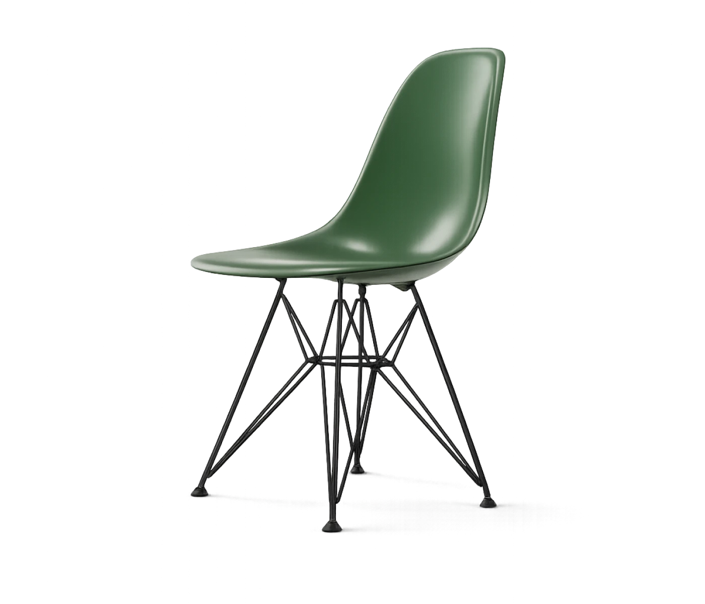 Eames Plastic Side Chair DSR Stuhl von Charles und Ray Eames