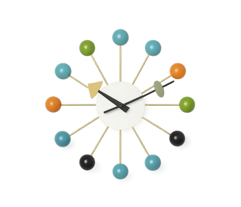 Vitra Nelson Ball Clock Wanduhr Designklassiker von George Nelson